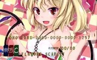【東方Project】東方クレジットカード第3弾 フランドール・スカーレット 水着ver.(拝一樹) /夢咲黒