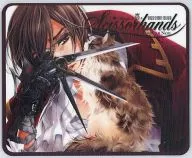 【声優・歌い手】シザーハンズマウスパッド 蛇足(ひびき玲音) THE VOC＠LOID M＠STER 12/Russian Blue