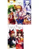 【東方Project】東方クリアしおり5枚セット 霊夢＆幽香＆アリス＆魔理沙＆燐(An2A) C75/WIND MAIL