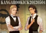 【TIGER＆BUNNY】ドレスステッカー 鏑木・T・虎徹＆バーナビー・ブルックスJr.(高城たくみ) /KANGAROOKICK