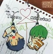 [Kuroko's BASKETBALL] Labbers Trap 2-Piece Set Shintaro Midorima & Kazunari Takao (Screaming) 2012 Winter / White Blood Cell Red Blood Cell