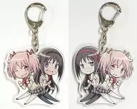 [PUELLA MAGI MADOKA MAGICA] Tando-homu reversible key holder Madoka Kaname & Akatsuki Mihomu (Ayukko) C85/Forest village