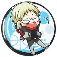 【黒子のバスケ】缶バッジ メガネ・マフラーセットver. 葉山小太郎(Kao)/choco*icz