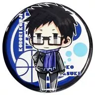 【黒子のバスケ】缶バッジ メガネ・マフラーセットver. 小堀浩志(Kao) /choco*icz