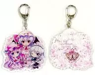 【東方Project】紅魔館アクリルキーホルダー レミリア＆パチュリー＆咲夜(一葉モカ＆あづみ一樹＆シロガネヒナ) 第10回東方紅楼夢/ショコラテ＆Come Through＆MILK BAR 