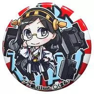 【艦隊これくしょん～艦これ～】艦バッジ(缶バッジ) 霧島(○(まる)) 蒲田鎮守府/ブラ鎮