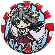 【艦隊これくしょん～艦これ～】艦バッジ(缶バッジ) 榛名(しろいはくと) 蒲田鎮守府/ブラ鎮