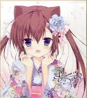 【オリジナル】複製色紙(宮坂みゆ) C87/CANVAS+GARDEN＆Brown sugar