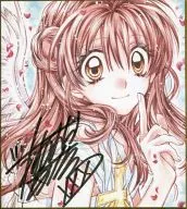 [with signature] [Kamikaze Kaito Jeanne] Mini Shikishi Kusakabe Maron (Tanemura Aina) C86/Meguro Imperial Special Benefits