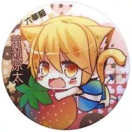 【黒子のバスケ】動物缶バッジ 黄瀬亮太/六華猫