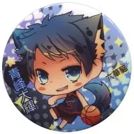 【黒子のバスケ】動物缶バッジ 青峰大輝/六華猫