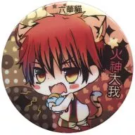 [Kuroko no Basket] Animal metal badge Hojin Soga / Rokka Neko