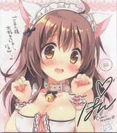 【オリジナル】複製色紙(ぱん) C89/ぱんのみみ