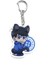 【おそ松さん】けも耳キーホルダー カラ松(じる) 2015.12/アイロニ