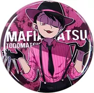 【おそ松さん】マフィア松缶バッジ トド松(KAGE) /D-640