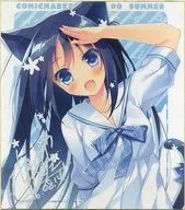 [直筆サイン入り]【オリジナル】フルカラー色紙(もとみやみつき) C90/FRAC