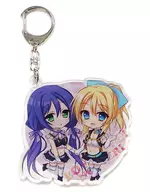 [Love Live!] Acrylic Key Holder Eli Ayase & Higashijo Kisei COMIC1 ☆ 10/Chericot * Rozel