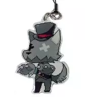 [Original] Acrylic Key Strap Gray Wolf Ver. Retort / Hana Celeb