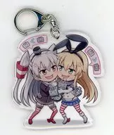 [Kantai Collection ~ KanColle ~] Acrylic Key Holder Tianjin Style & Island Style C90/FUNNY Rocket