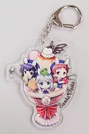[Is the Order a Rabbit?] Acrílico Key Holder Chino & Maya & Megu (Santamari) C91/Santa Festa!
