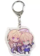[Fate] Acrílico Key Holder Altria Pendragon & Juana de Arco (Mashi Euonymus japonicus?) C91/White Island