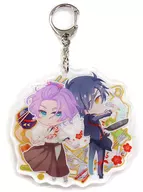 【刀剣乱舞】うちの厨組アクリルキーホルダー 歌仙兼定＆燭台切光忠(待つ) /茶碗飯