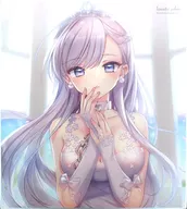 【アズールレーン】ロイヤル複製色紙 ベルファスト(月神るな) C93/lunatic joker