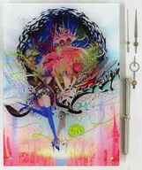 【オリジナル】アクリルクロック(okama) okamaイラスト展 okamart/UB＆とらのあな