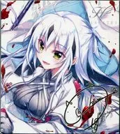 【Fate シリーズ】ミニ色紙 絵柄E 長尾景虎(和泉つばす) C96/翡翠亭