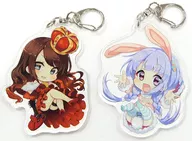 【オリジナル】アクリルキーホルダー2個セット 2019.4/藤咲ウサ＆逢瀬アキラ