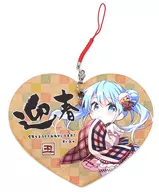 [Original] Heart Shaped Ema Strap (Suima) Air Comike 2 / Chiilly polka