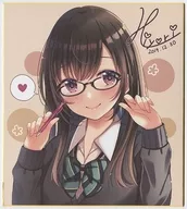 [Original] Papel colorido duplicado para óculos (Sakura Hiyori) C97/Chickasublet