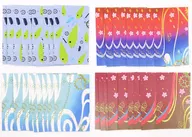 Juego de 4 tipos de tarjetas de mensaje (Aoi 井柳 U) / Buritei