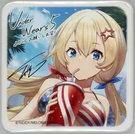 【オリジナル】スクエア缶バッジ(TEDDY) Under wears5大感謝キャンペーン/メロンブックス