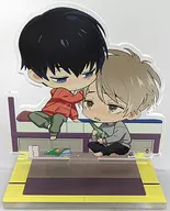 【富豪刑事】もちもちほっぺたアクリルスタンド 絵柄A・おでこ 神戸大助＆加藤春(あきひこ) 