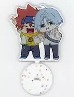 【 SK ∞ S-Keight 】 Acrylic Stand High School Students Ver. Kyan Reki & Hase River Langa (Women and Men) COMICCITY Fukuoka55 / Meme XILE