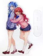 [Virtual YouTuber] Uniform miComet Acrylic Stand 30 cm Version Sakura-Miko & Hoshimachi Suisei (Motsu-Nuki) C101 / Motsu-Nuki horumon offal meat