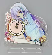 【ご注文はうさぎですか?】アクリルクロック(三輪フタバ) /CHOCOLATE CUBE