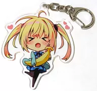 [Original] Trading Acrylic Key Holder 柚子奈 Futaba C103 / Shi とろん no Mori