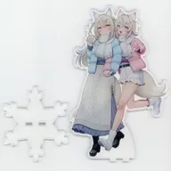 [Virtual Youkyr] Acrylic Stand Winter Date Clothes FUWAMOCO C105 / Hokuhokan