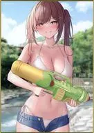 【オリジナル】ミニ色紙 B 絵柄A(最中かーる) 最中かーる展/chocomonaka＆とらのあな