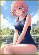 【オリジナル】ミニ色紙 B 絵柄C(最中かーる) 最中かーる展/chocomonaka＆とらのあな