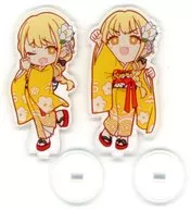 [idol Master] Mini Acrylic Stand 2-Piece Set for Best Wear ver. Tomonobe Fujita, C105 / Silk Scarf