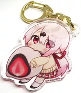 [Virtual YouTuber] Acrylic Key Holder Ichigo Dafuku ver 唯華 Shiina (noka) C97/vanilla cream