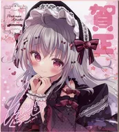 [Original] Neneko-chan Ano Novo Reprodução de Papel Colorido (Pikopiko-guruma) C105 / Cogumelo de Platina