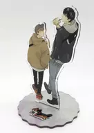 Mita Cat Acrylic Figure Stand 04 Date B Amano Riku & Miike Yuichi (Shimaji) / Shimaji