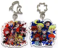 [Pokémon] Acrylic Key Holder Pokespe Werewolf Aku Key Set (Late) / Chocolate Mountain