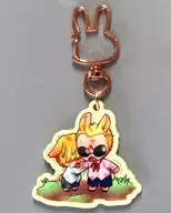 [ONE PIECE] Acrílico Key Holders Usa-DQ Brothers ドフラミンゴ & Rocinante (Ketel) / Alojamiento impredecible