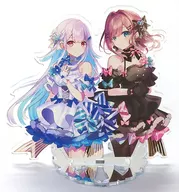 [Virtual Youtuber] Rizeruru Acrylic Stand Rizeruru Helesta & Suzuhararuru (Sane) C101/Chroma