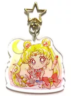 【セーラームーン】アクリルキーホルダー セーラームーン＆ルナ(花雨) 月華遊星8/月の記憶
